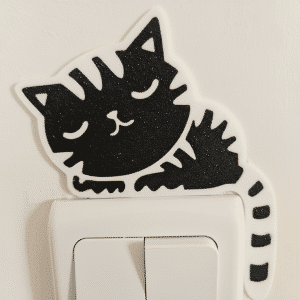 קישוט למתגים חתול ישן דגם Oreo